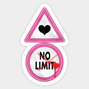 NO LIMIT Sticker
